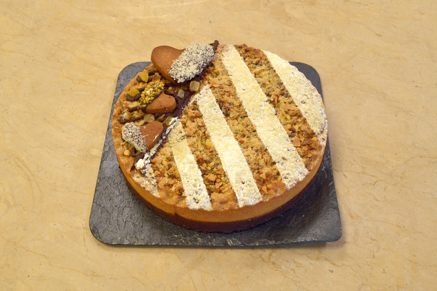 “TORTA FRANGIPANE MANDORLA E PISTACCHIO” | DESSERT