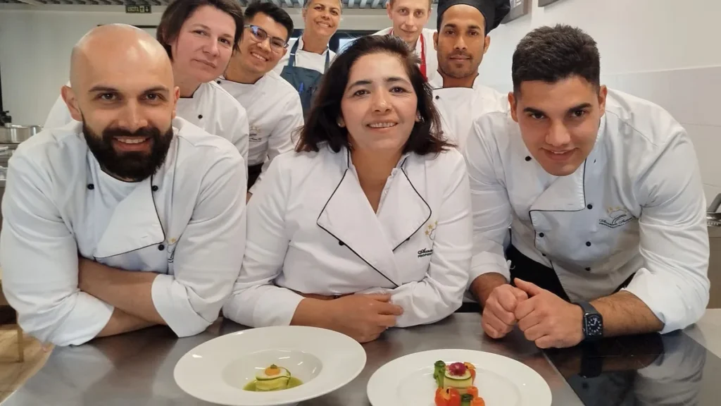 Allievi dell'Accademia Italiana Chef nella sede di Verona